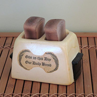 Prayer Toaster Salt and Pepper Shakers