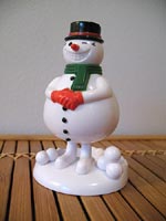 Pooping snowman