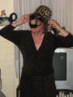 Crocheted nose glasses, by Carolee Rand