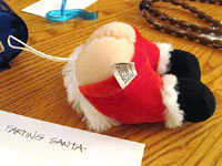 Farting Santa Christmas Ornament