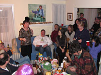 The scene at the Tacky Treasures Road Show