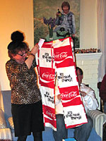 "It's the Real Thing! " Coca Cola pants
