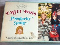 Emily Post Popularity Game