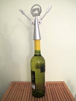 Jesus corkscrew and bottle opener