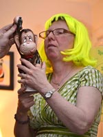 Hangover Monkey liquor decanter