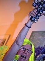 Skeleton bottle cap cross