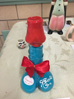 Viagrello liquor in suggestive bottle