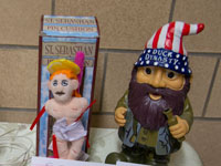 Saint Sebastian and Duck Dynasty Garden Gnome