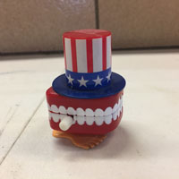 Uncle Sam Chattering Teeth