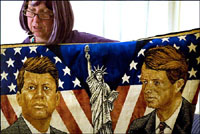 Two Kennedys tapestry