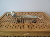 Wiener dog ashtray