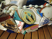 Detail of Mosaic Mary Jane Shoe