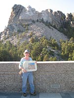 Decommissioned Mount Rushmore cafeteria tray