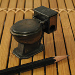 Toilet Pencil Sharpener